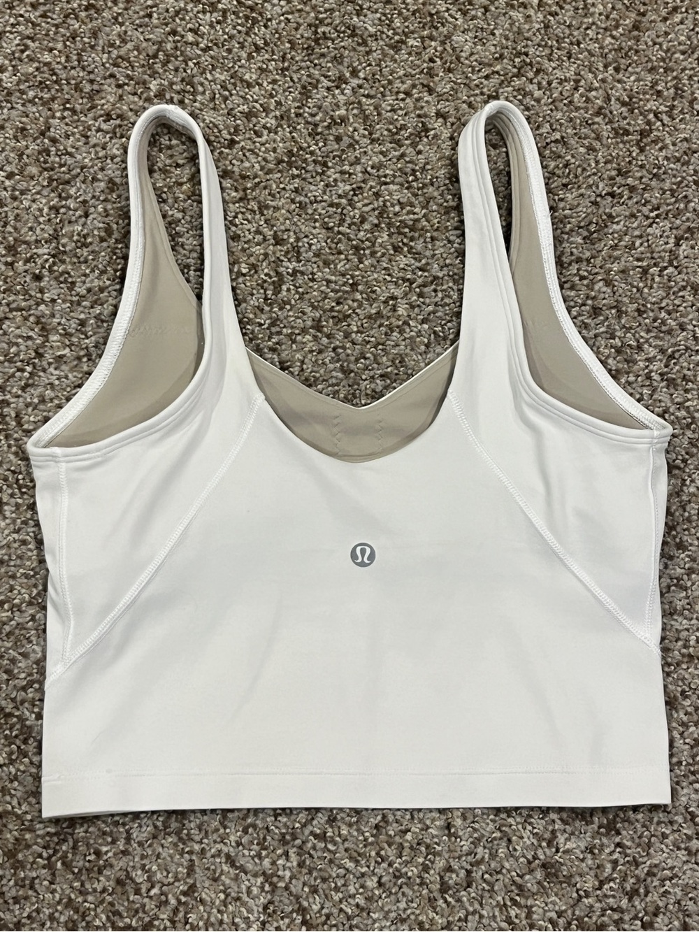 Lululemon Align Crop A/B size 6, White